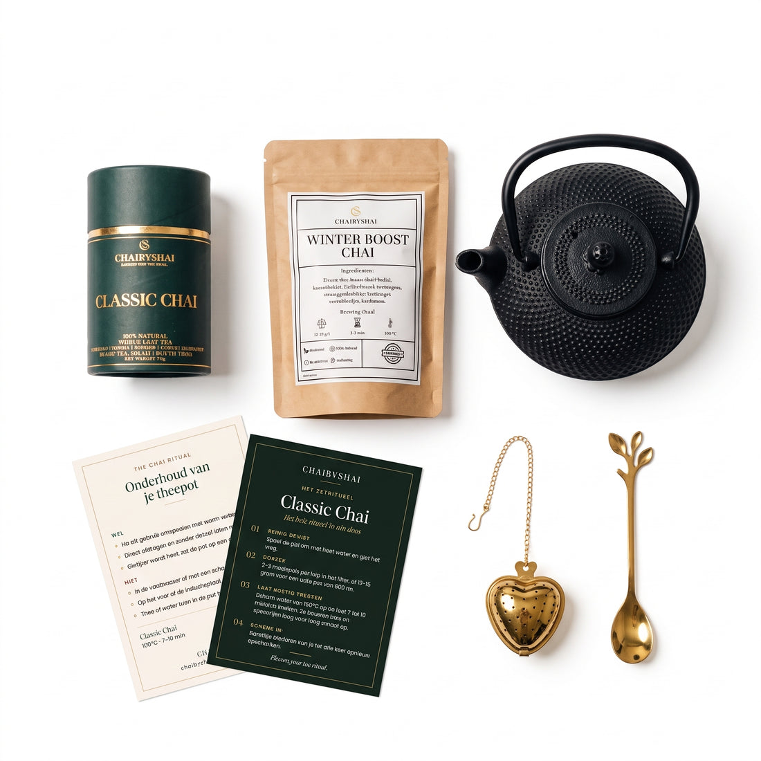 Cadeauset The Chai Ritual Box